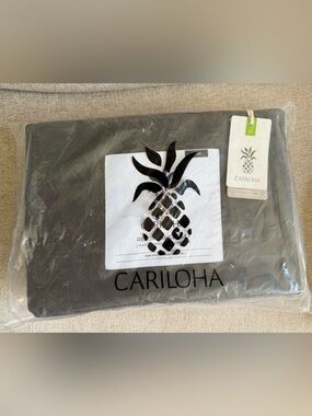 NWT Cariloha Resort Bamboo King Sheet Set - Onyx Luxury Bedding